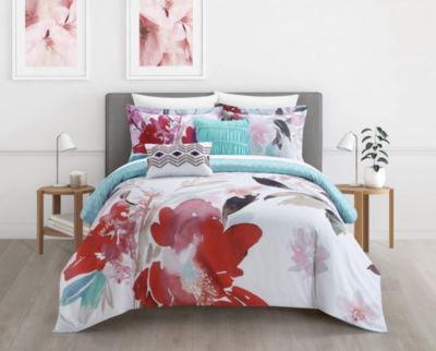 Living Quarters Gigi Reversible Microfiber Down Alternative Comforter & Shams 
