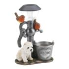 Alternate image 0 for Summerfield Terrace Little Pup And Water Pump  Solar Light