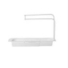Alternate image 1 for Glam Hobby Sink Rack Telescopic Holder Expandable Storage Drain, Grey
