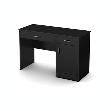 Slickblue Home Office Work Desk in Black Finish. View a larger version of this product image.