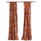 Alternate image 0 for Greenland Home Fashion Astoria Window Curtain Panel Pair With Tiebacks - 2 - Piece - Spice 42x84"