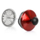 Alternate image 3 for Mr. Coffee 30oz Glass and Stainless Steel French Coffee Press in Red