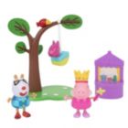Alternate image 0 for Peppa Pig Birthday Party Playset, 5 Pieces - Includes Peppa & Pedro Figures, Pinata, Puppet Show & Tree - Toy Gift for Kids - Ages 2+