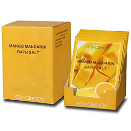 Royal Massage Natural Sea Salt Mineral Bath Salts (80g packets x 10) - Mango Mandarin