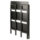 Alternate image 3 for Terry 3-Tier Foldable Shelf, Stackable, Black