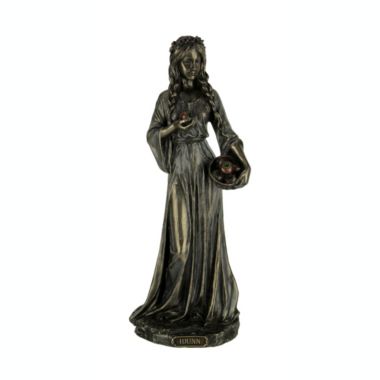 Veronese Design Bronze Finish Idunn Norse Goddess of Spring and Youth Statue. View a larger version of this product image.