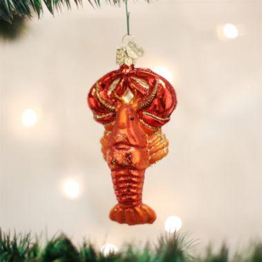 Old World Christmas Glass Blown Ornaments Lobster (#12128). View a larger version of this product image.