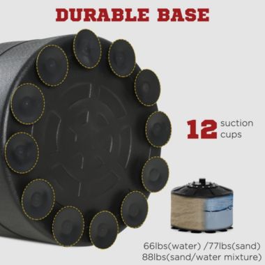 Halifax North America Free Standing Speed Bag, Adjustable Boxing Bag with Stand, Reflex Bar, Punching Pad and Suction Cup Base. View a larger version of this product image.