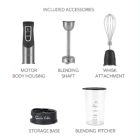 Alternate image 3 for Sur La Table Hand Blender with Whisk & Easy Storage