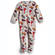 Elowel Baby Boys Footed Sand Truck Pajama Sleeper Fleece (Size 6M-5Years)