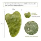 Alternate image 1 for Stock Preferred Facial Massage Chinese Medicine Natural Jade Stone Scraping Tool