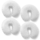 Alternate image 0 for Saloniture 4-Pack Premium 100% Cotton Flannel Face Cradle Covers - Soft Cotton Fitted Massage Table Cradle Cover