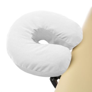 Saloniture 4-Pack Premium 100% Cotton Flannel Face Cradle Covers - Soft Cotton Fitted Massage Table Cradle Cover. View a larger version of this product image.