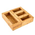 Alternate image 2 for Kitcheniva Bag Storage Organizer, Separate Type Bamboo