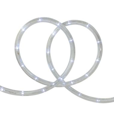 Northlight 18' Pure White LED Outdoor Christmas Rope Lights. View a larger version of this product image.