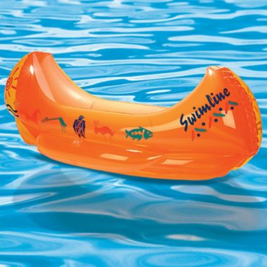 Swimline 48" Inflatable Kiddy Canoe Swimming Pool Float. View a larger version of this product image.