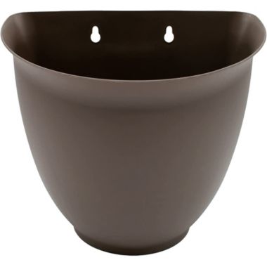 The HC Companies In/Outdoor Garden Wall Planter, Cappuccino, 8 in. View a larger version of this product image.