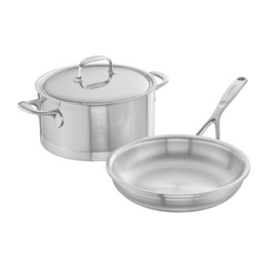 Demeyere Atlantis 3-pc Stainless Steel Cookware Set. View a larger version of this product image.