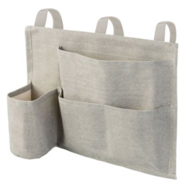 mDesign Fabric Bedside Hanging Storage Organizer Caddy Pocket. View a larger version of this product image.