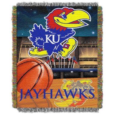 The Northwest Company Kansas OFFICIAL Collegiate "Home Field Advantage" Woven Tapestry Throw. View a larger version of this product image.