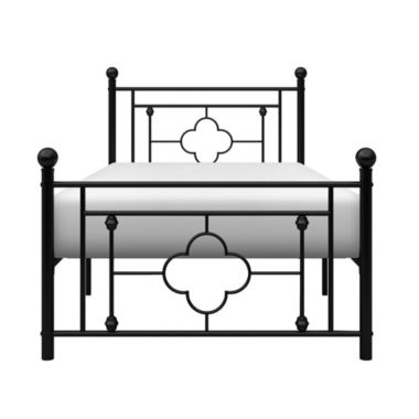 Lexicon Home Decorative Metal Platform Bed, Twin - Black - 40.25 X77.75 X39.25. View a larger version of this product image.