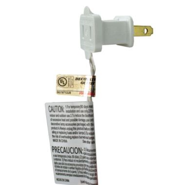 Product Works 29" Brown and Red Pre-Lit Soft Reindeer Christmas Outdoor Decor - Clear Lights. View a larger version of this product image.