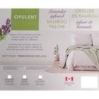 Alternate image 2 for Cotton House - Lavender Infused Bamboo Pillow, King Size, Made in Canada