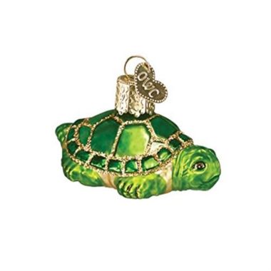 Old World Christmas Ornaments Small Turtle Glass Blown Ornament. View a larger version of this product image.