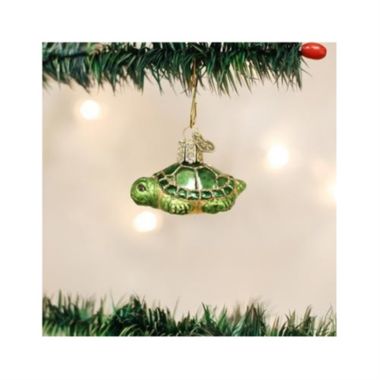 Old World Christmas Ornaments Small Turtle Glass Blown Ornament. View a larger version of this product image.