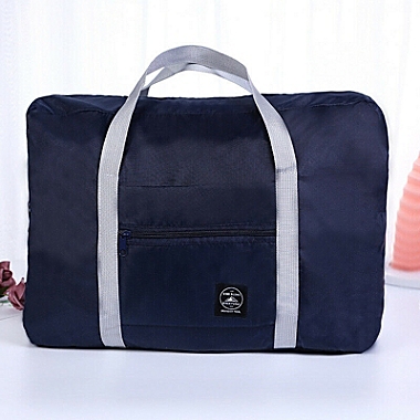 Kitcheniva Navy Blue 1 pack Foldable Travel Luggage Carry-on Shoulder Duffle Bag. View a larger version of this product image.