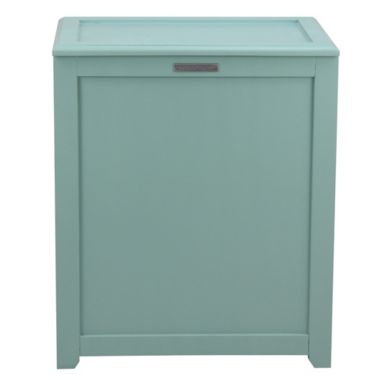 Oceanstar Design Group Oceanstar Storage Laundry Hamper, Turquoise. View a larger version of this product image.