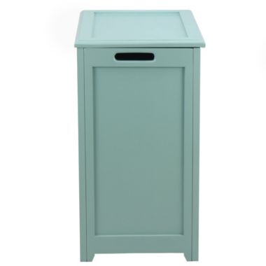 Oceanstar Design Group Oceanstar Storage Laundry Hamper, Turquoise. View a larger version of this product image.