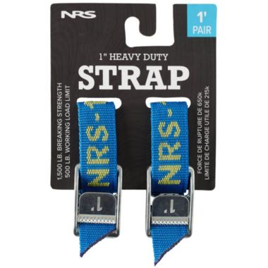 NRS 1' Tie Down Strap Pair Iconic Blue. View a larger version of this product image.