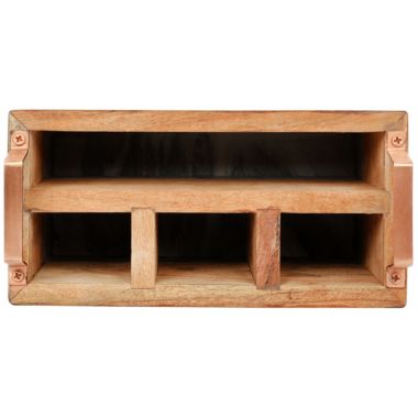 California Designs Grey Marble and Acacia Wood Salad Server Holder. View a larger version of this product image.