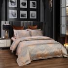 Alternate image 2 for Dolce Mela Home Decorative Duvet Cover Set, 6 Piece Jacquard Bedding, Queen Size - Nantes