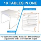 Alternate image 2 for iMounTEK Foldable Tray Table Portable Sofa TV Tray - 6 Heights & 3 Angles
