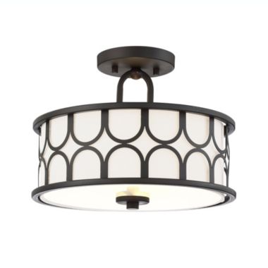 Trade Winds Courtland 2-Light Semi-Flush Ceiling Light. View a larger version of this product image.