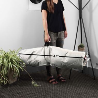 Zenithen Indoor Wood Butterfly Folding Accent Chair For Dorms, Bedrooms, and Living Rooms, Creme White. View a larger version of this product image.