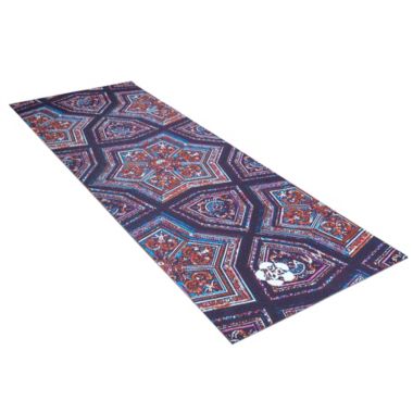 AUM 4mm Soft Foam Tech Lilla Series Yoga Exercise Mat - 68" x 24" - Perfect for Yoga/Pilates/Floor Exercises (Kaleidoscope B2). View a larger version of this product image.