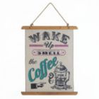 Alternate image 0 for Accent Plus Linen Wall Art - Wake Up Smell the Coffee