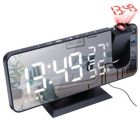 Alternate image 0 for Kitcheniva Desk Dual Alarm Clock LCD LED Digital, Black