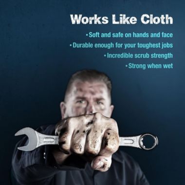 Sellars 55208 Toolbox Shop Towels Dispenser Bucket- (1 Bucket of 200 Sheets). View a larger version of this product image.