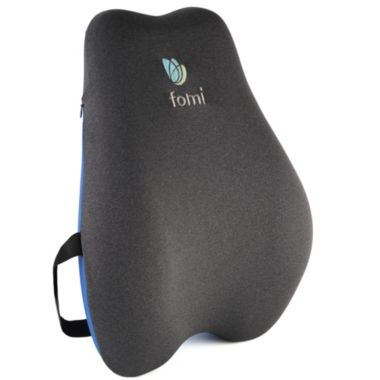 FOMI Back Lumbar Support Pillow Thick Thoracic Memory Foam Pad for Car, Home, Office, Gaming Chair, Wheelchair, Recliner Sciatica, Tailbone Pain Relief Upper Lower Backrest Enhances Posture. View a larger version of this product image.