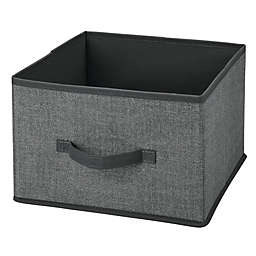 mDesign Soft Fabric Closet Storage Organizer Cube Bin, 10 pack