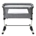 Alternate image 0 for Slickblue Travel Portable Baby Bed Side Sleeper  Bassinet Crib with Carrying Bag-Gray