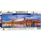 Alternate image 0 for MasterPieces 1000 Piece Jigsaw Puzzle For Adults, Family, Or Kids - Nashville Panoramic - 13"x39"