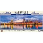 Alternate image 1 for MasterPieces 1000 Piece Jigsaw Puzzle For Adults, Family, Or Kids - Nashville Panoramic - 13"x39"