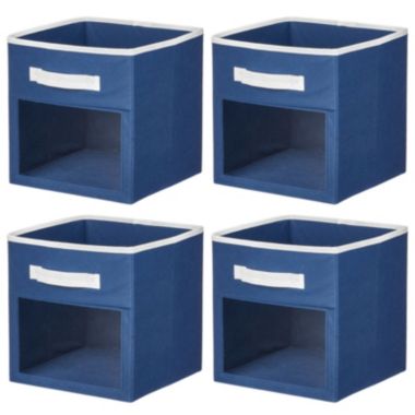 mDesign Kids Fabric Storage Organizer Cube - 4 Pack. View a larger version of this product image.