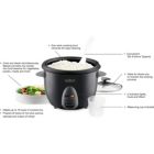 Alternate image 3 for Salton RC2088 Automatic Rice Cooker XL 10 Cups Black