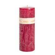 Whitehurst 9" Cranberry Red Traditional Cylindrical Outdoor Pillar Candle